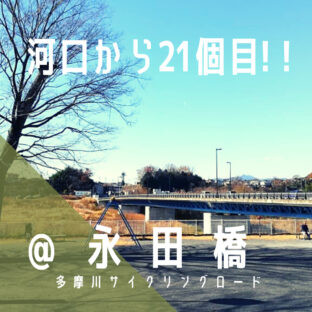 【No.21永田橋】橋情報／多摩サイ／接続道路・路線