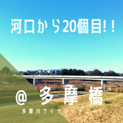 【No.20多摩橋】橋情報／多摩サイ／接続道路・路線