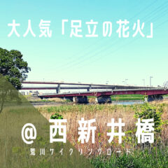 【西新井橋（にしあらいばし）】足立の花火！今年はやるのかな…／荒サイ／橋情報／グルメ