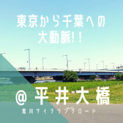 【平井大橋（ひらいおおはし）】東京から千葉への大動脈／荒サイ／橋情報／グルメ