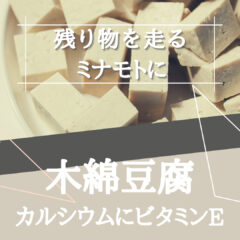 【豆腐（木綿）】残り物がロードバイクにもたらす良い影響