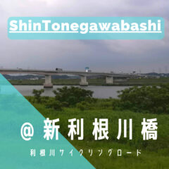 【新利根川橋】準備中…｜利根川サイクリングロード｜橋情報｜グルメ
